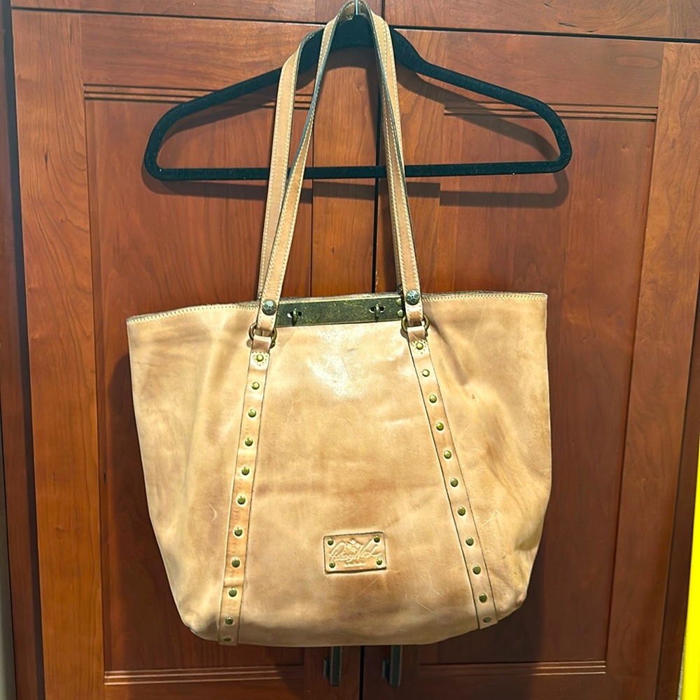 Patricia Nash Tan Tote Bag